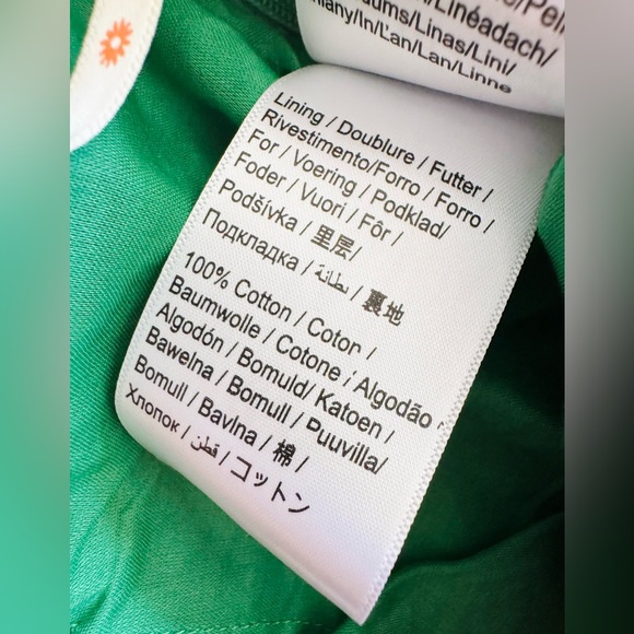 Farm Rio Tie-Front Linen Blend Floral Wide-Leg Pants - Picture 14 of 16